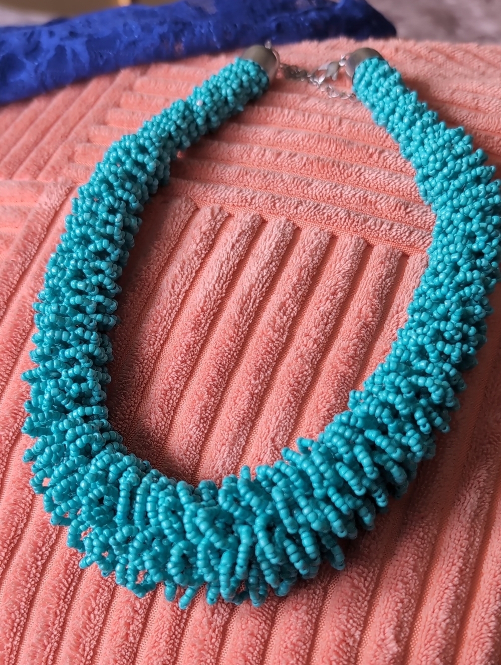 Women's Turquoise Beaded Statement Necklace - Women's Jewelry